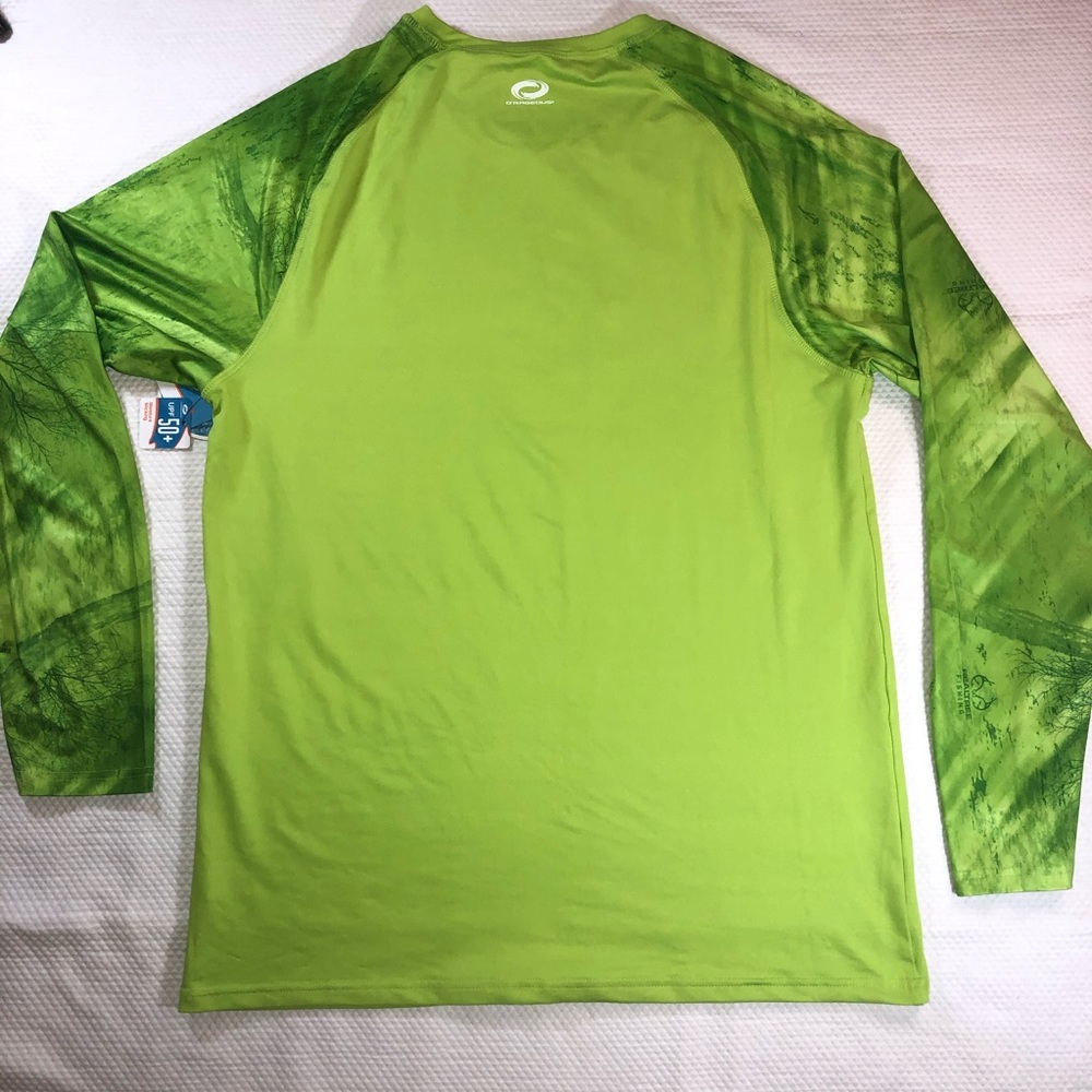 O’Rageous Rash Guard Lime Realtree - Picture 6 of 7